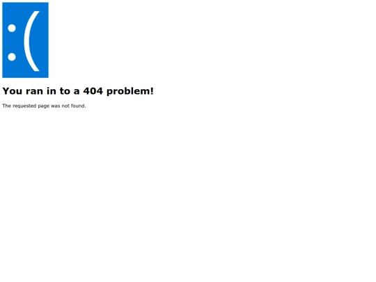 not_found screenshot