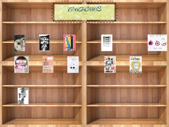 zines screenshot