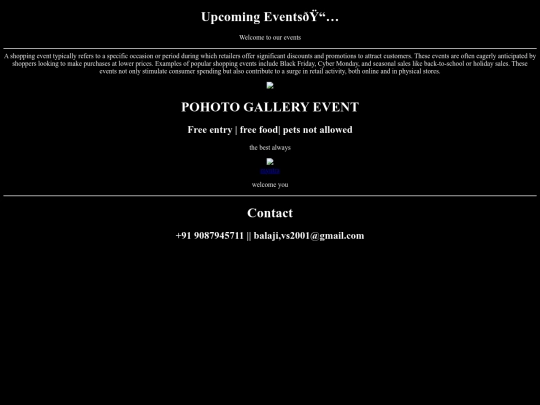 event/event screenshot