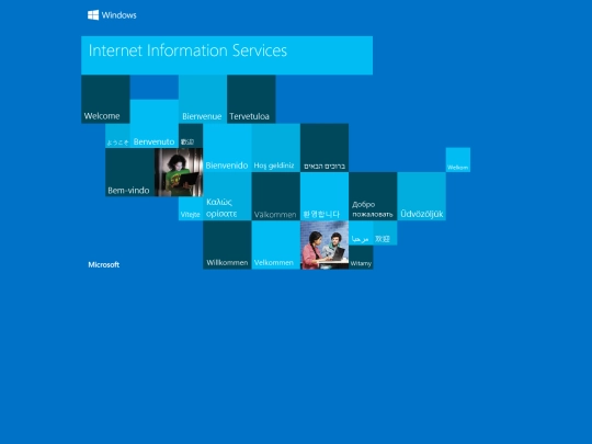 IIS Windows screenshot