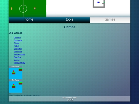 games screenshot