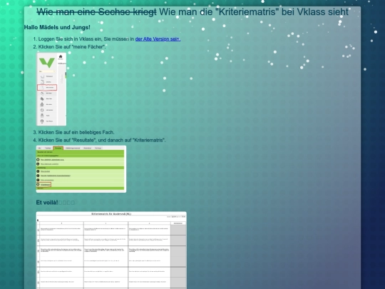vklass screenshot
