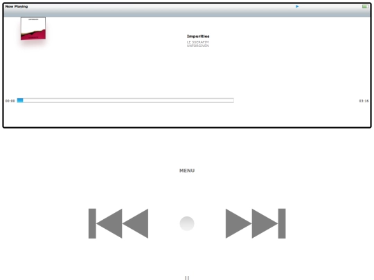 coding/ipod/song2 screenshot