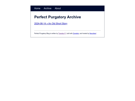 archive screenshot