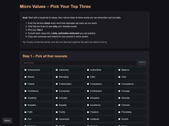 _values-micro-clarification screenshot
