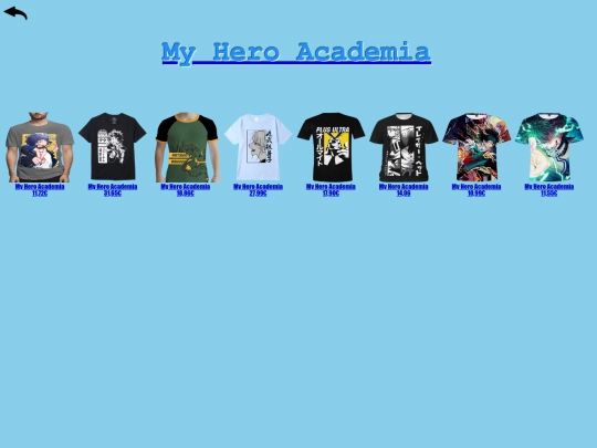 MHAshirt screenshot