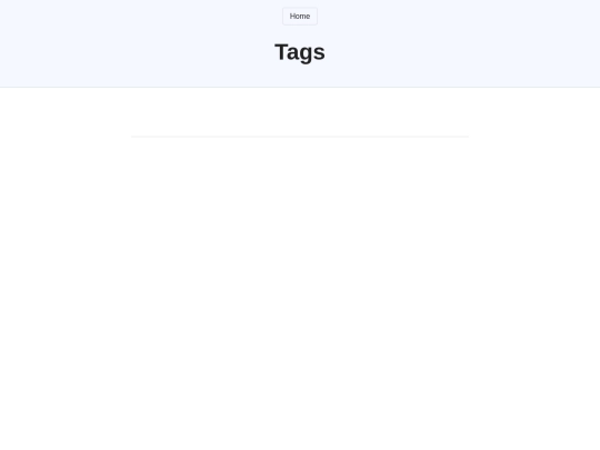 tags/page/1 screenshot