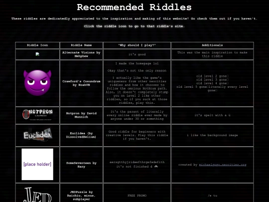 recommendedriddles screenshot