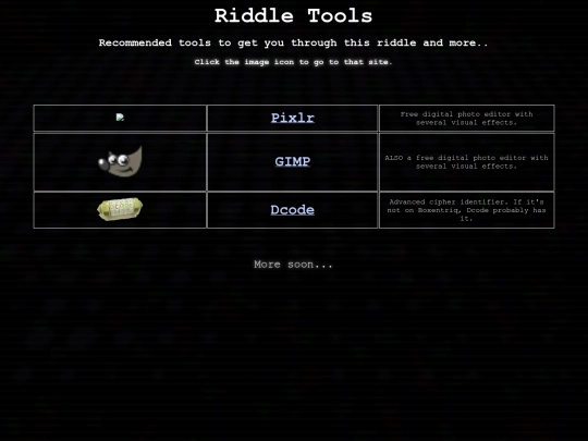 tools screenshot