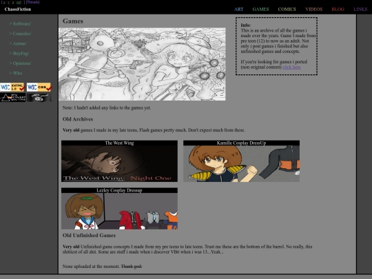 games screenshot