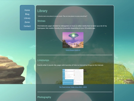 library screenshot