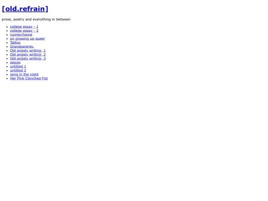 writing screenshot