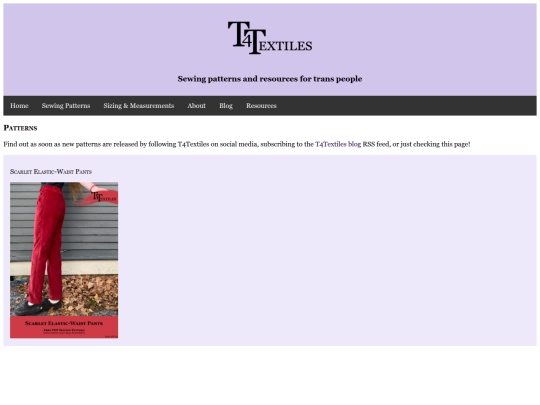 patterns screenshot