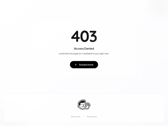 403 screenshot
