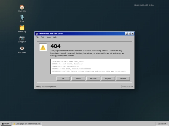 not_found screenshot