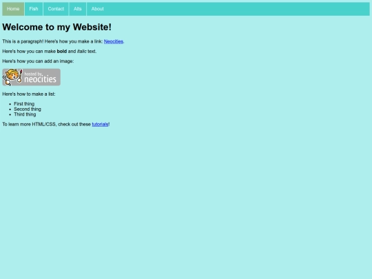 index screenshot