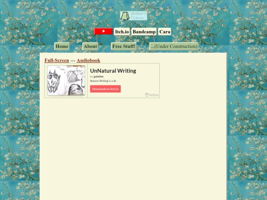 BookshelfPages/UnNaturalWriting(Book 2) screenshot