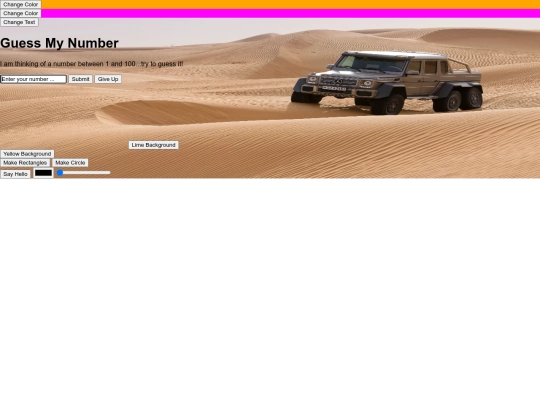 jsInteraction screenshot