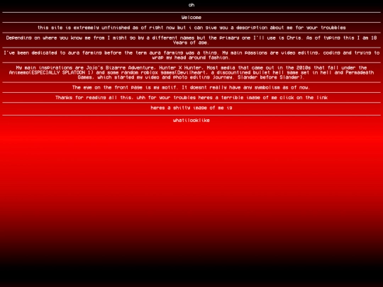 AboutMe screenshot