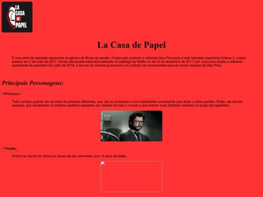 lacasadepapel screenshot
