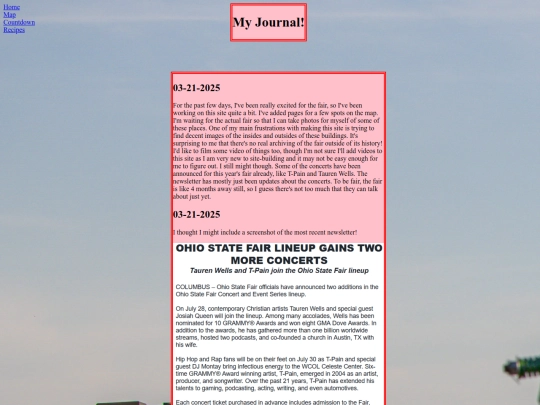 journal screenshot