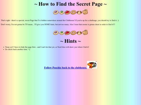 secret screenshot