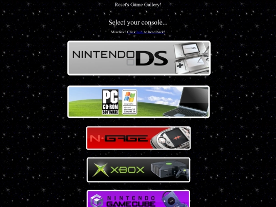 selectconsole screenshot