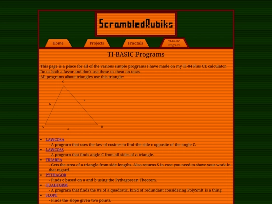 projects/ti-basic screenshot