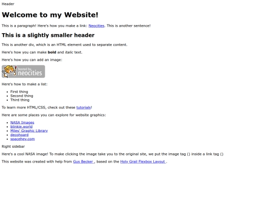 index screenshot