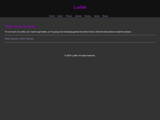 games screenshot