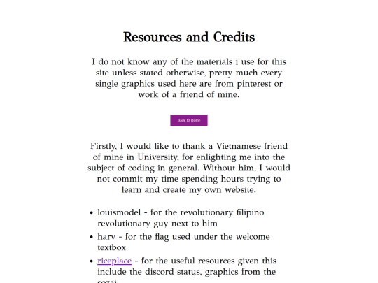 credits screenshot