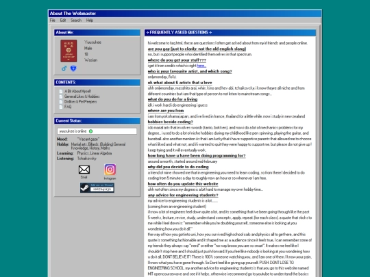 faq screenshot