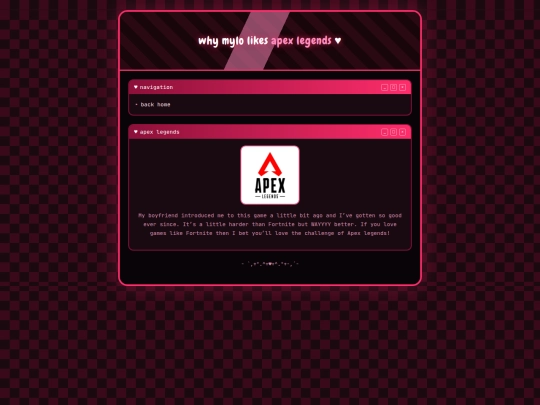 fav-apex screenshot