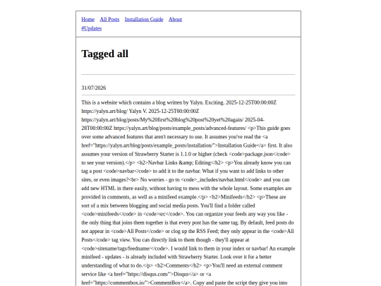 blog/tags/all screenshot