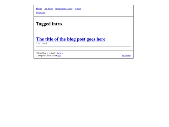 blog/tags/intro screenshot