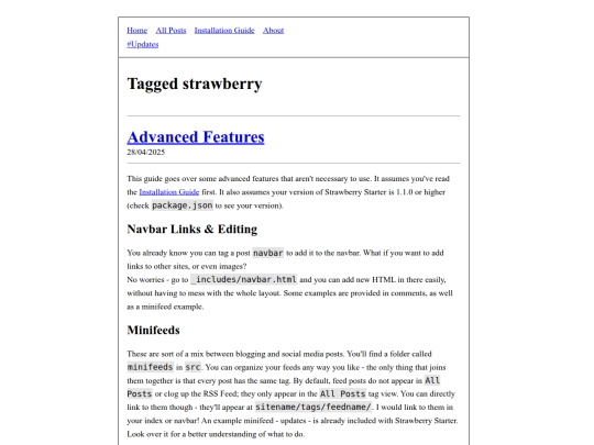 blog/tags/strawberry screenshot