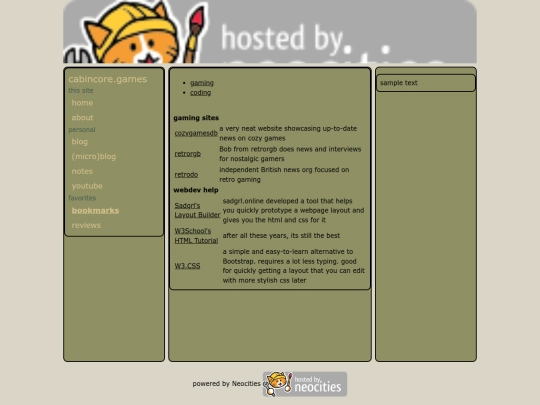 bookmarks screenshot