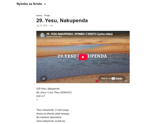 posts/29.-yesu-nakupenda-u-mali screenshot