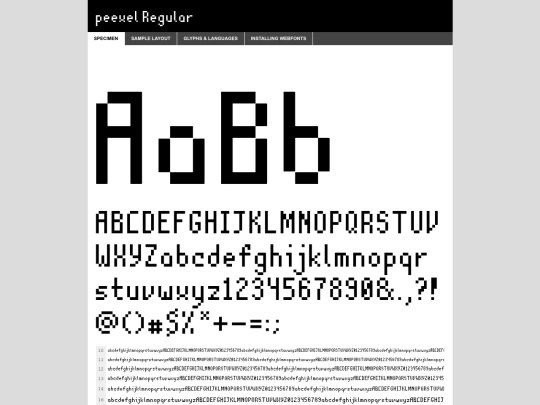 peexel-demo screenshot