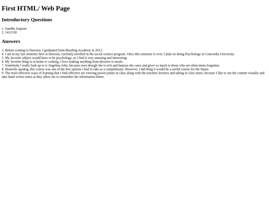 first web screenshot