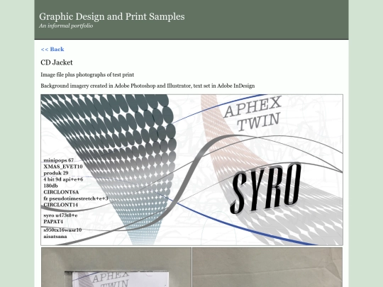 Design/indexD screenshot