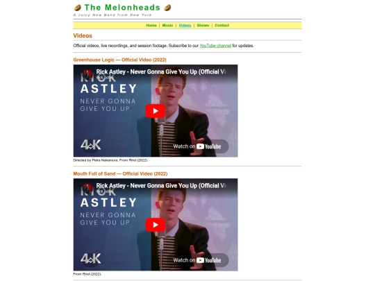pages/videos screenshot