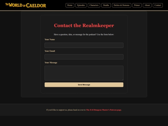 contact screenshot