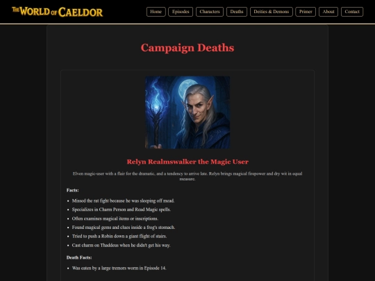 deaths screenshot
