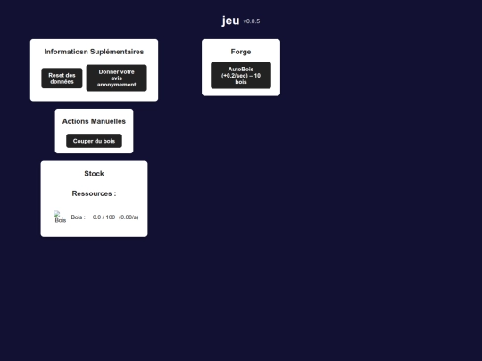 Jeu screenshot
