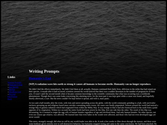 writings screenshot