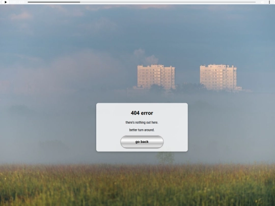 not_found screenshot