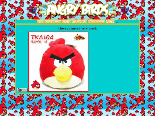 merch screenshot