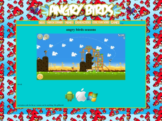 seasons screenshot