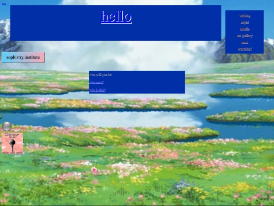 homepage screenshot